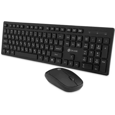 клавиатура Oklick S255W Black