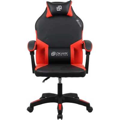 игровое кресло Oklick Spirit Black/Red