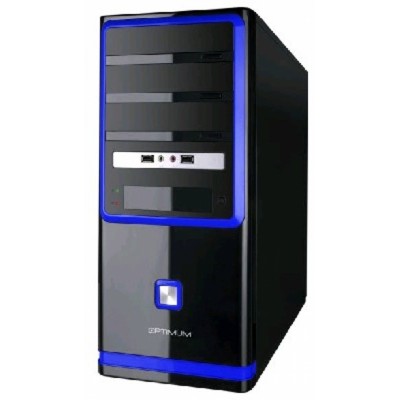 корпус Optimum PE08A-1 BK/BU