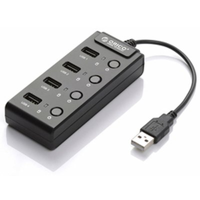 разветвитель USB Orico HF4US-BK
