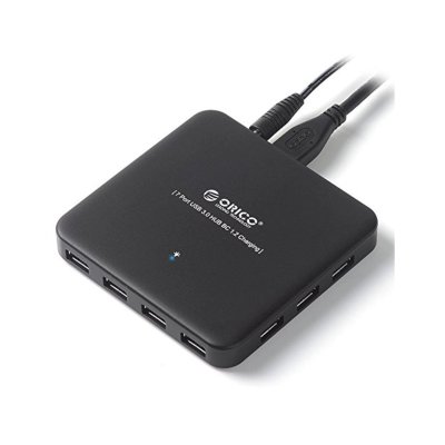 разветвитель USB Orico U3BCH7-BK