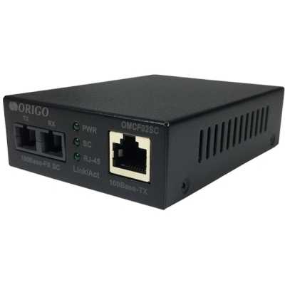Медиаконвертер Origo OMCF02SC/A1A