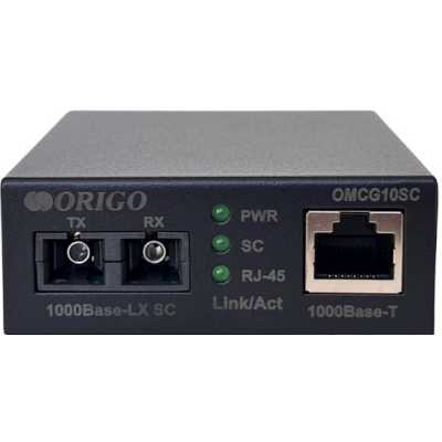 Медиаконвертер Origo OMCG10SC/A1A