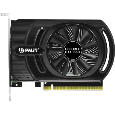 видеокарта Palit nVidia GeForce GTX 1650 StormX OC+ 4Gb NE51650S1BG1-1170F