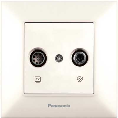 розетка телевизионная Panasonic Arkedia Slim WNTC04602BG-RU