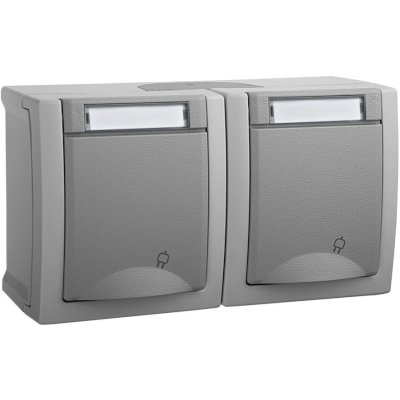 розетка силовая Panasonic Pacific WPTC48002GR-RU