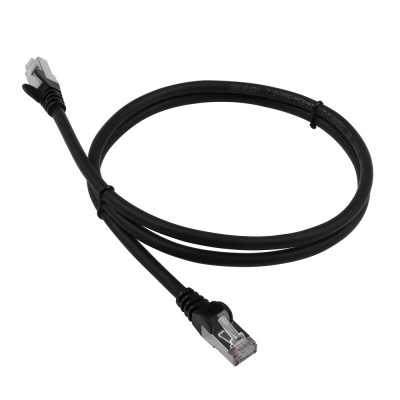 патч-корд Lanmaster LAN-PC45-S6A-1.0-BK