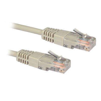 Патч-корд литой telecom utp кат. 5е, серый 20м (1/34) na102--20m (6242755316508)