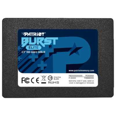 SSD диск Patriot Burst Elite 960Gb PBE960GS25SSDR