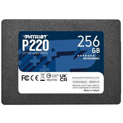 SSD диск Patriot P220 256Gb P220S256G25