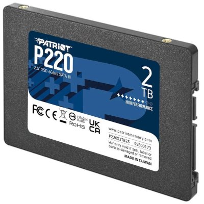 SSD диск Patriot P220 2Tb P220S2TB25