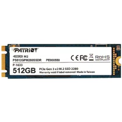 SSD диск Patriot Scorch 512Gb PS512GPM280SSDR