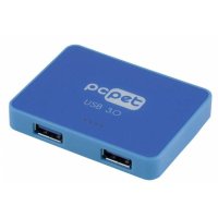 Разветвитель USB PC PET BW-U3020A blue