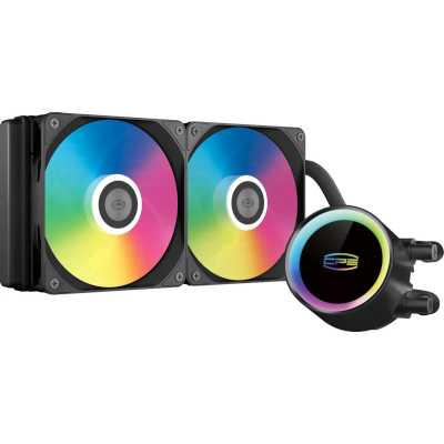 Кулер PCcooler DA240 Max ARGB Black