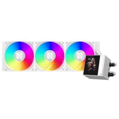 PCcooler DC360 Pro ARGB Display White