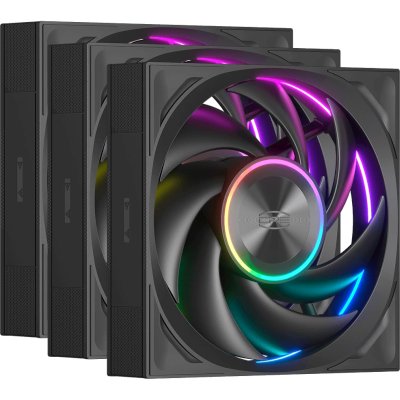Кулер PCcooler F7 X120 ARGB BK 3IN1