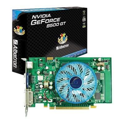 видеокарта PCI 256Mb Albatron GeForce 8500 PCI8500GT-256X