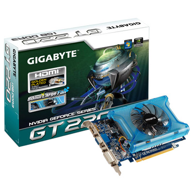 видеокарта PCI-Ex 1024Mb GigaByte GV-N220OC-1GI