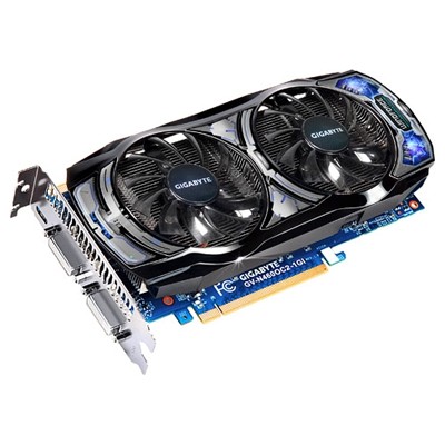 видеокарта PCI-Ex 1024Mb GigaByte GV-N460OC2-1GI