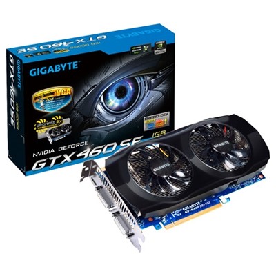видеокарта PCI-Ex 1024Mb GigaByte GV-N460SE-1GI