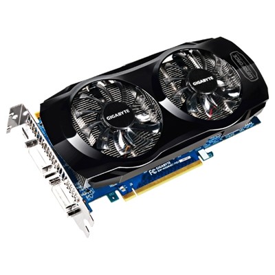 видеокарта PCI-Ex 1024Mb GigaByte GV-N560OC-1GI