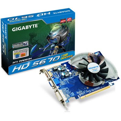 видеокарта PCI-Ex 1024Mb GigaByte GV-R567ZL-1GI