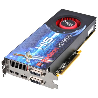 видеокарта PCI-Ex 1024Mb HIS Radeon HD 6870 H687F1G2M