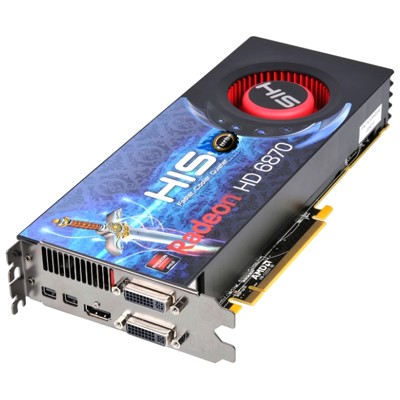 видеокарта PCI-Ex 1024Mb HIS Radeon HD 6870 H687FT1G2M