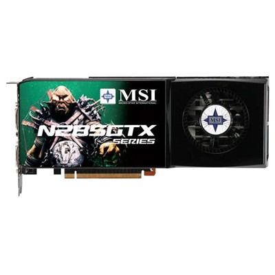 видеокарта PCI-Ex 1024Mb MSI 285GTX T2D1G-OC