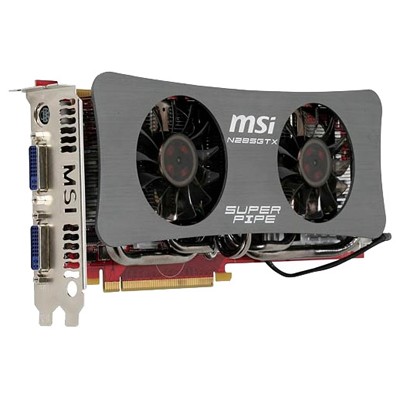 видеокарта PCI-Ex 1024Mb MSI N285GTX SuperPipe OC