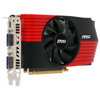 видеокарта PCI-Ex 1024Mb MSI N450GTS-M2D1GD5/OC