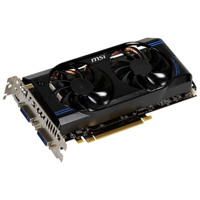 видеокарта PCI-Ex 1024Mb MSI N560GTX-SE-M2D1GD5/OC