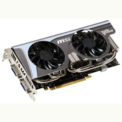 видеокарта PCI-Ex 1024Mb MSI N560GTX Twin Frozr II/OC