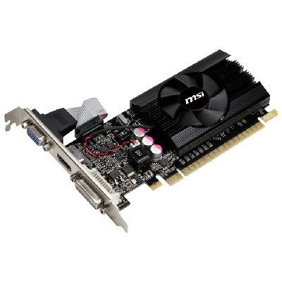 видеокарта PCI-Ex 1024Mb MSI N610GT-MD1GD3/LP