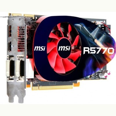 видеокарта PCI-Ex 1024Mb MSI R5770-PM2D1G/SEAWEED