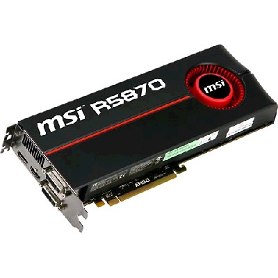 видеокарта PCI-Ex 1024Mb MSI R5870-PM2D1G