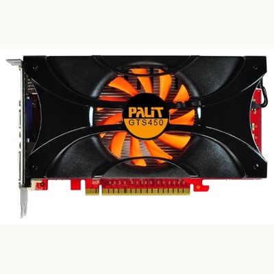 видеокарта PCI-Ex 1024Mb Palit GTS450 NE5S4500HD01-106XF