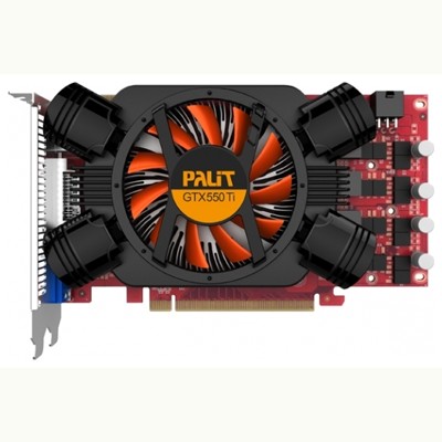 видеокарта PCi-Ex 1024Mb Palit GTX550Ti NE5X55TSHD09-116XF