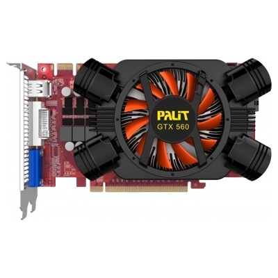 видеокарта PCI-Ex 1024Mb Palit GTX560 NE5X5600HD02-1142F