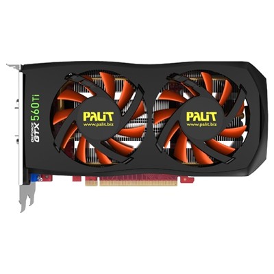видеокарта PCI-Ex 1024Mb Palit GTX560Ti NE5X56TT1102-1140F