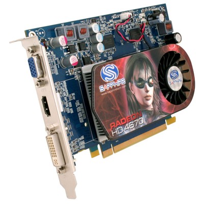 видеокарта Sapphire AMD Radeon HD 4670 11138-XX-10R