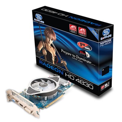 видеокарта Sapphire AMD Radeon HD 4830 11147-10-20R