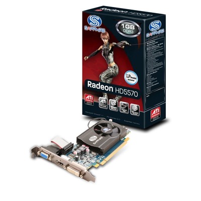 видеокарта Sapphire AMD Radeon HD 5570 11167-XX-20R