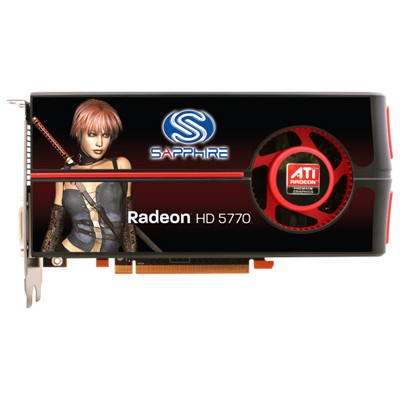 видеокарта Sapphire AMD Radeon HD 5770 11163-17-10G