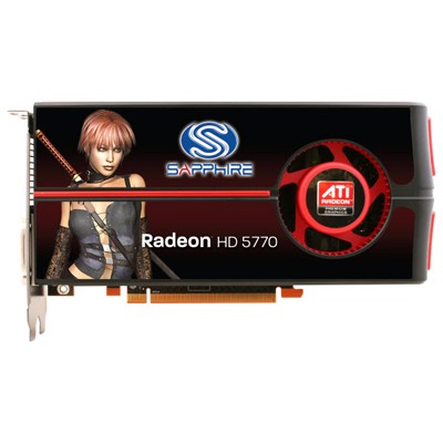 видеокарта Sapphire AMD Radeon HD 5770 21163-XX-10R