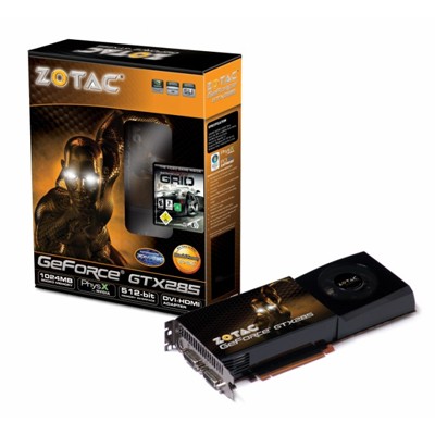 видеокарта PCI-Ex 1024Mb Zotac GTS250 wCUDA ZT-20102-10P