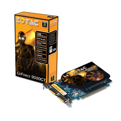 видеокарта PCI-Ex 1024Mb Zotac ZT-95TEK2P-FSR 9500GT
