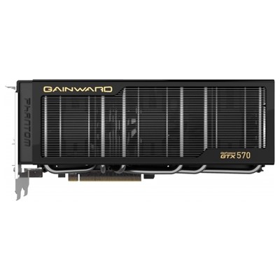 видеокарта PCI-Ex 1280Mb Gainward GTX570 PHANTOM 1732