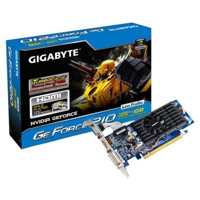 видеокарта PCI-Ex 1280Mb GigaByte GV-N210TC-1GI