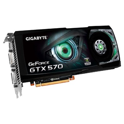 видеокарта PCI-Ex 1280Mb GigaByte GV-N570D5-13I-B